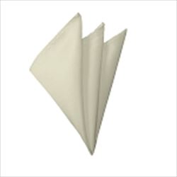 Solid Cream Handkerchief